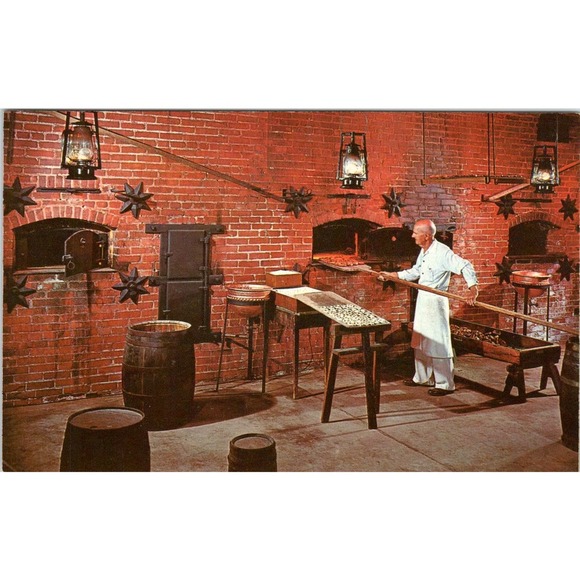 None Other - Julius Sturgis Pretzel House Lititz Pennsylvania Dutch Country Postcard PD7